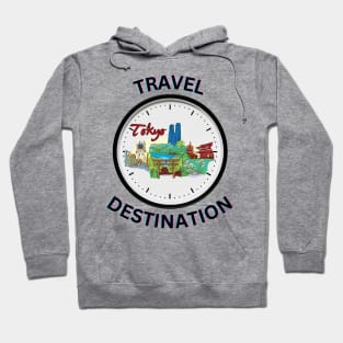 Travel to Tokyo Hoodie